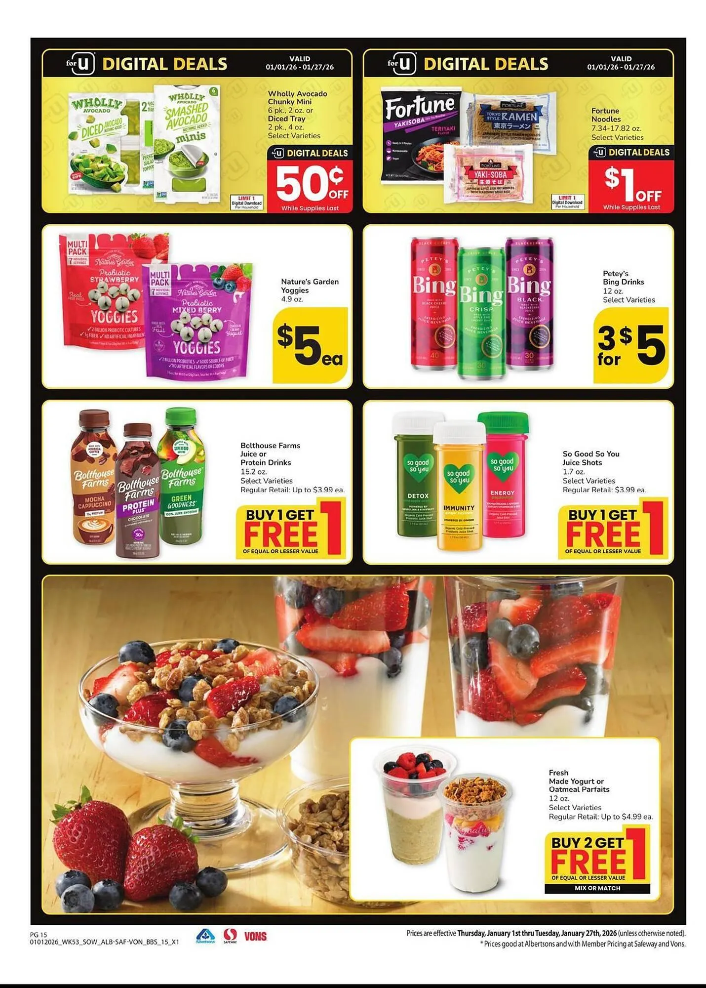 Weekly ad Safeway weekly ad from January 1 to January 27 2026 - Page 15