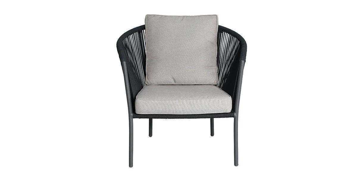 Paia Outdoor Armchair Dark Gray