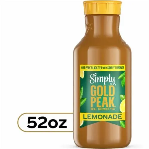 Simply Gold Peak Real Brewed Sweet Tea With Simply Lemonade