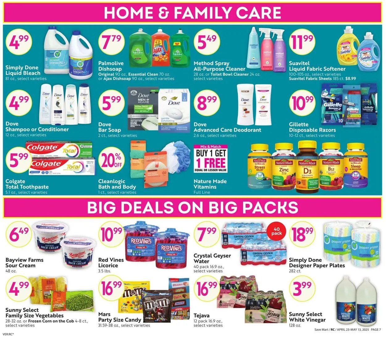 Weekly ad Save Mart from April 23 to May 13 2025 - Page 7