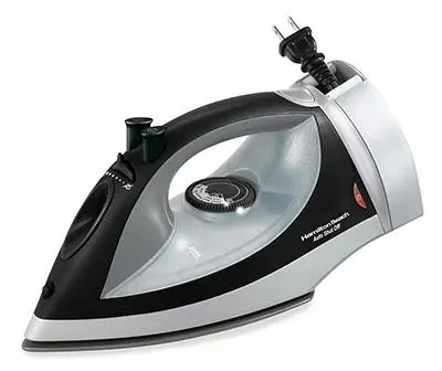 Auto Shutoff Steam Iron with Retractable Cord