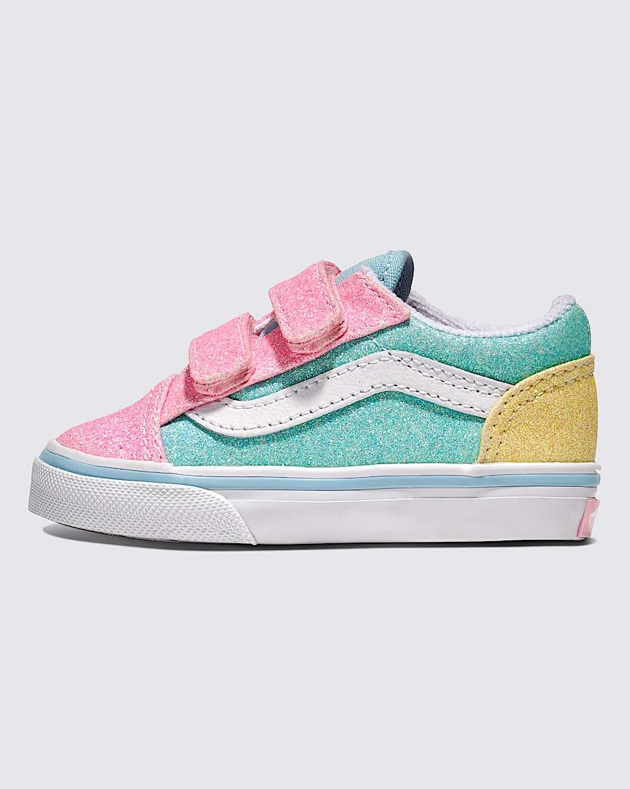 Toddler Old Skool V Glitter Shoe