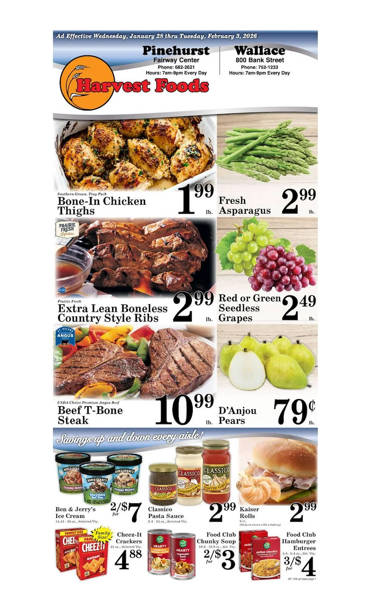 Harvest Foods weekly ad - 1