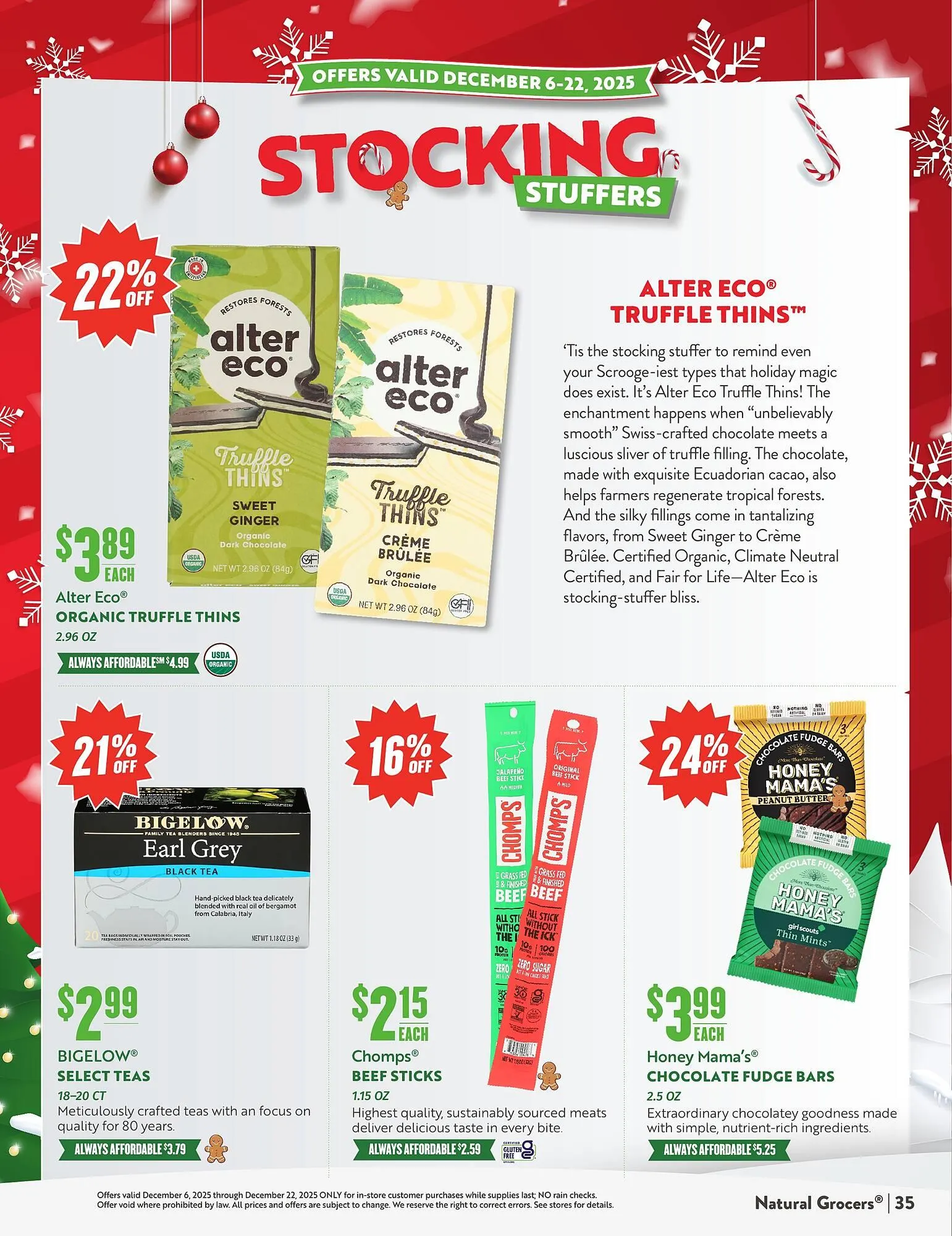 Weekly ad Natural Grocers weekly ad from December 6 to December 22 2025 - Page 35