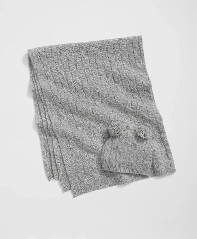 Cashmere Baby Blanket & Beanie Gift Set