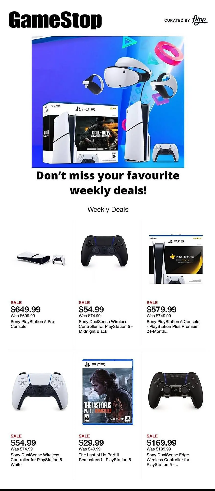 Weekly ad Game Stop Weekly Ad from June 2 to June 8 2025 - Page 1