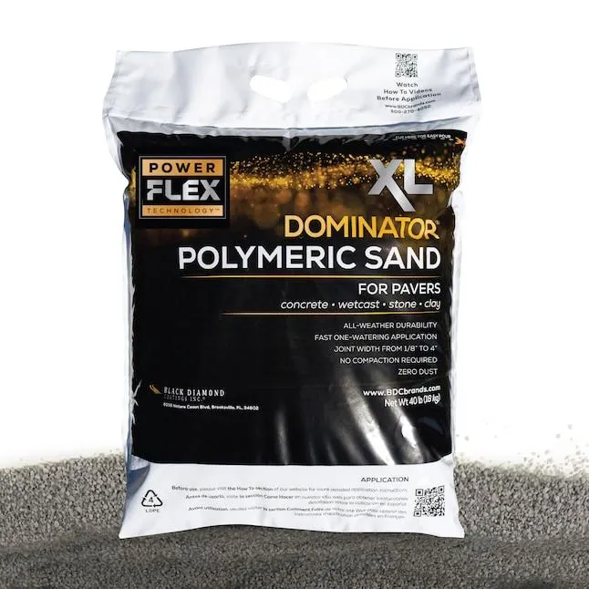 DOMINATOR 40-lb Titanium Gray Paver Polymeric Sand