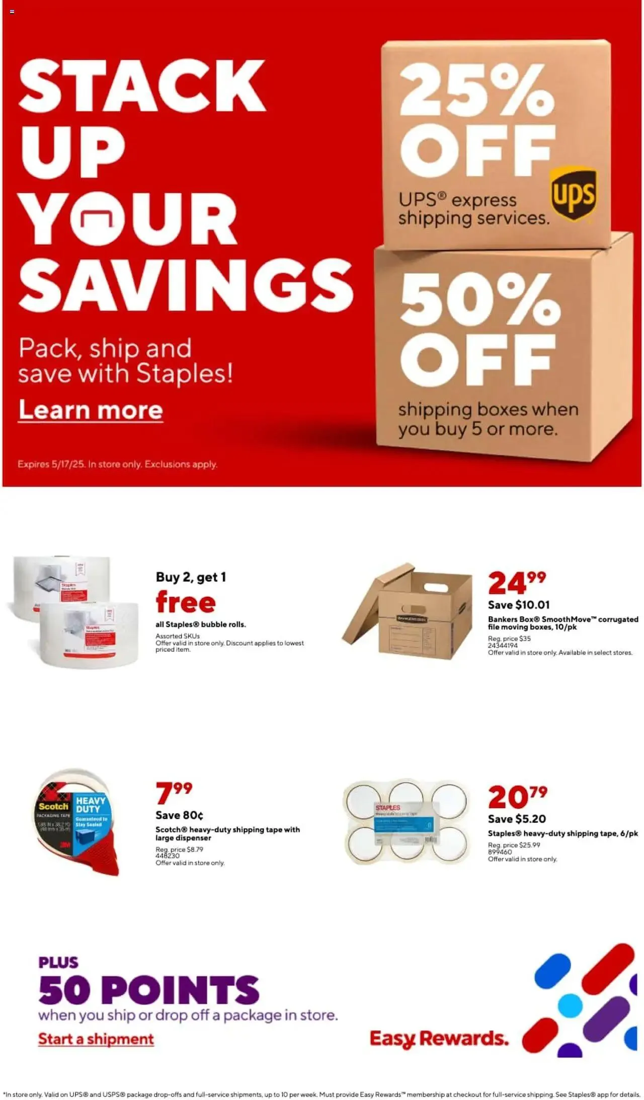 Weekly ad Staples Weekly Ad from May 11 to May 17 2025 - Page 2