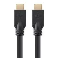 Monoprice 1080p No Logo High Speed HDMI Cable 50ft - CL2 In Wall Rated 10.2 Gbps Black