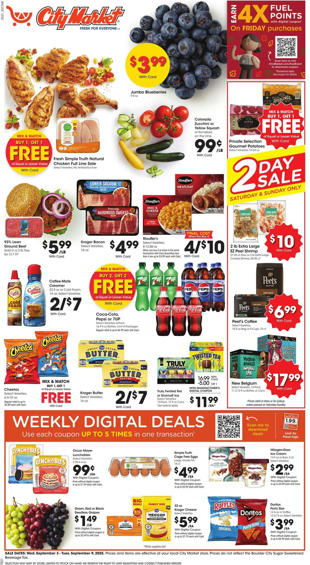 Weekly ad City Market from September 3 to September 9 2025 - Page 1