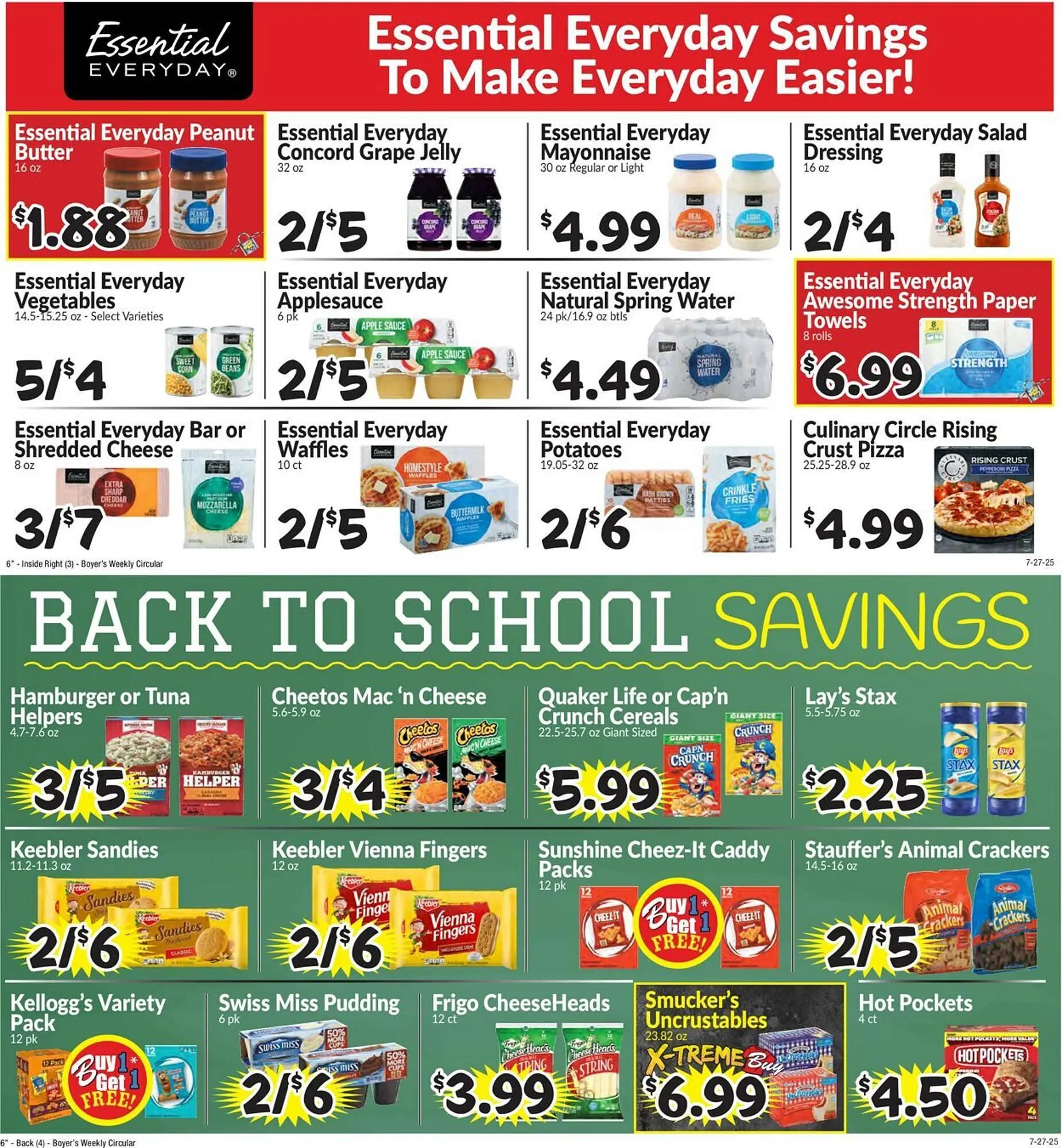 Weekly ad Boyer's Food Markets Weekly Ad from July 27 to August 30 2025 - Page 2