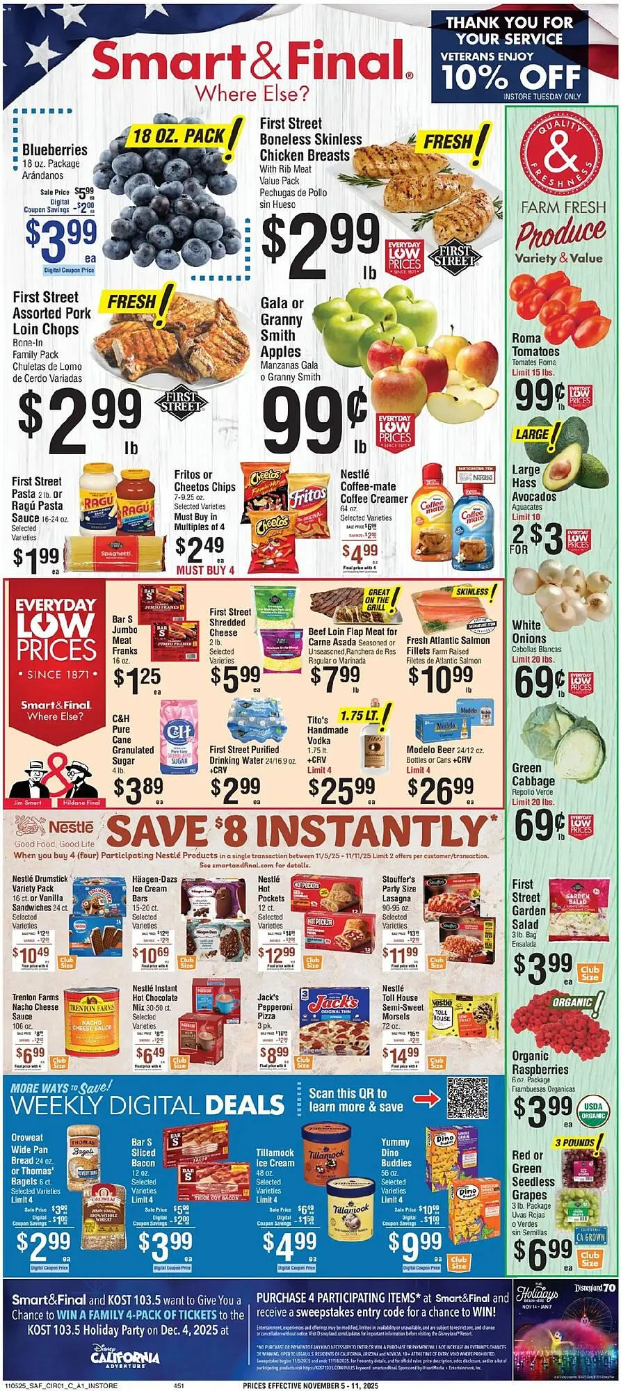 Weekly ad Smart & Final weekly ad from November 5 to November 12 2025 - Page 1