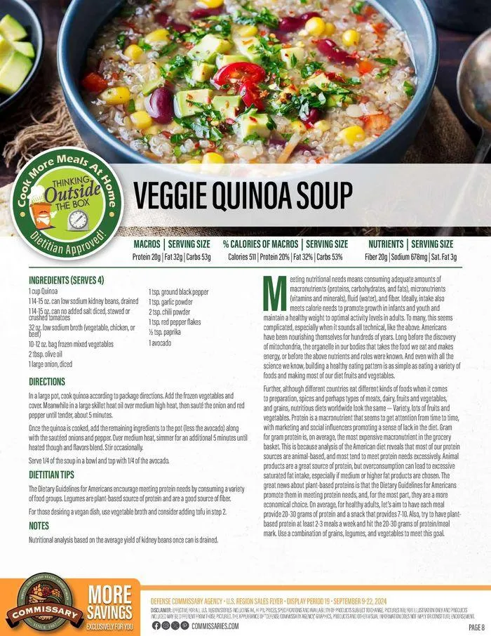 Weekly ad Flyer Commissary from September 9 to September 22 2024 - Page 8