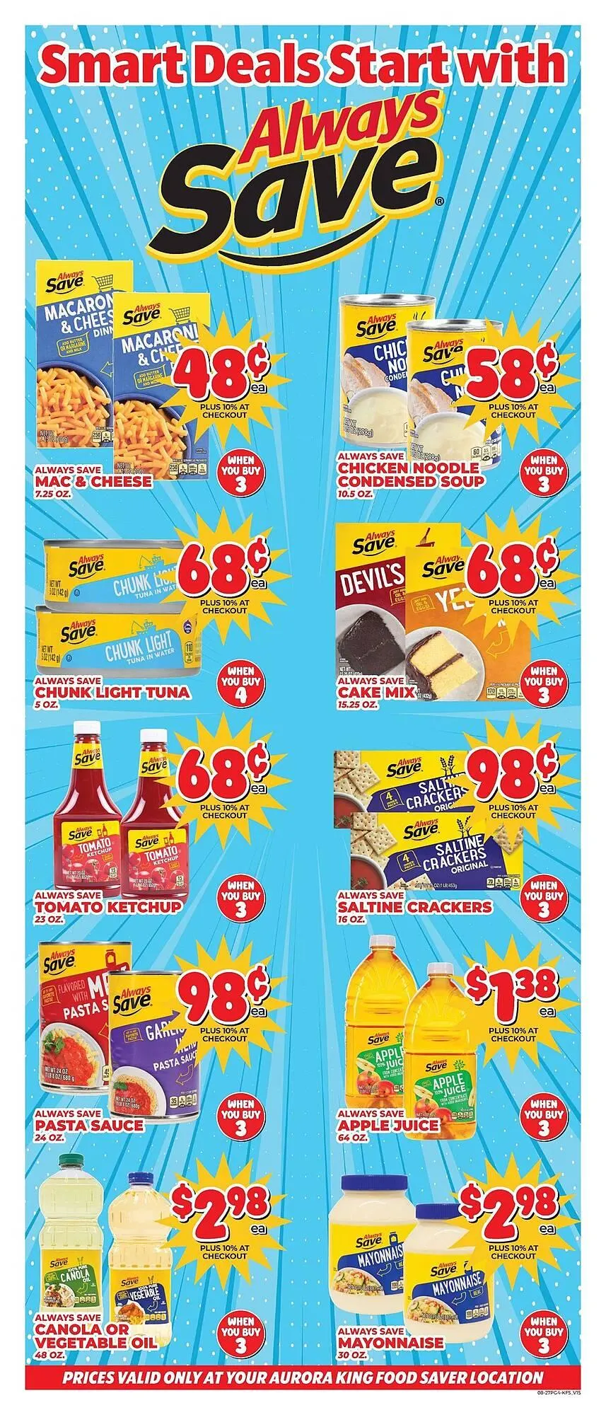 Weekly ad Price Cutter Weekly Ad from August 27 to September 2 2025 - Page 4