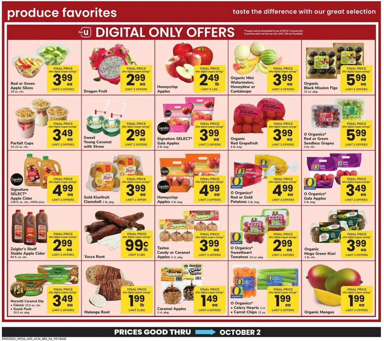 Weekly ad Acme Current weekly ad from September 5 to October 2 2025 - Page 4