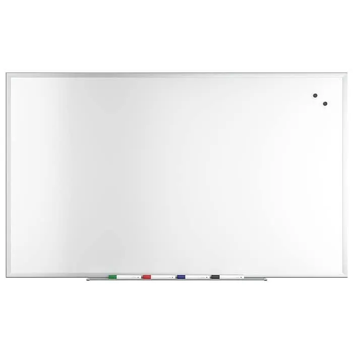 TRU RED™ Magnetic Steel Dry Erase Board,
