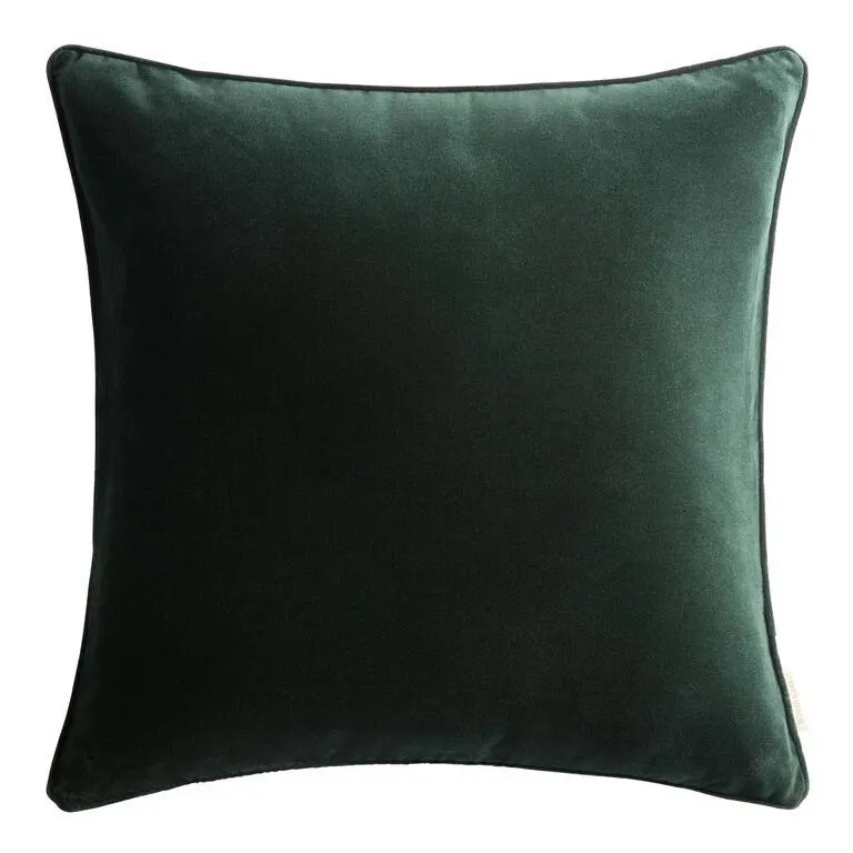 Oversized Velvet Throw Pillow