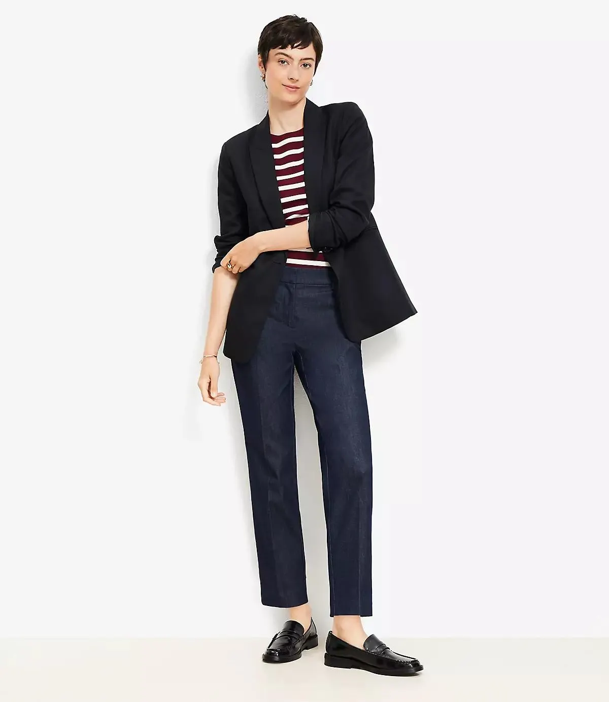 Riviera Slim Pants in Refined Denim