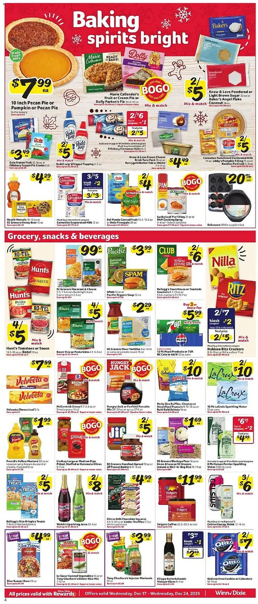 Weekly ad Winn Dixie weekly ad from December 17 to December 25 2025 - Page 4