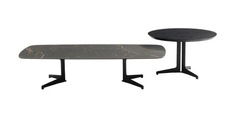Orsino Coffee Table Set Black