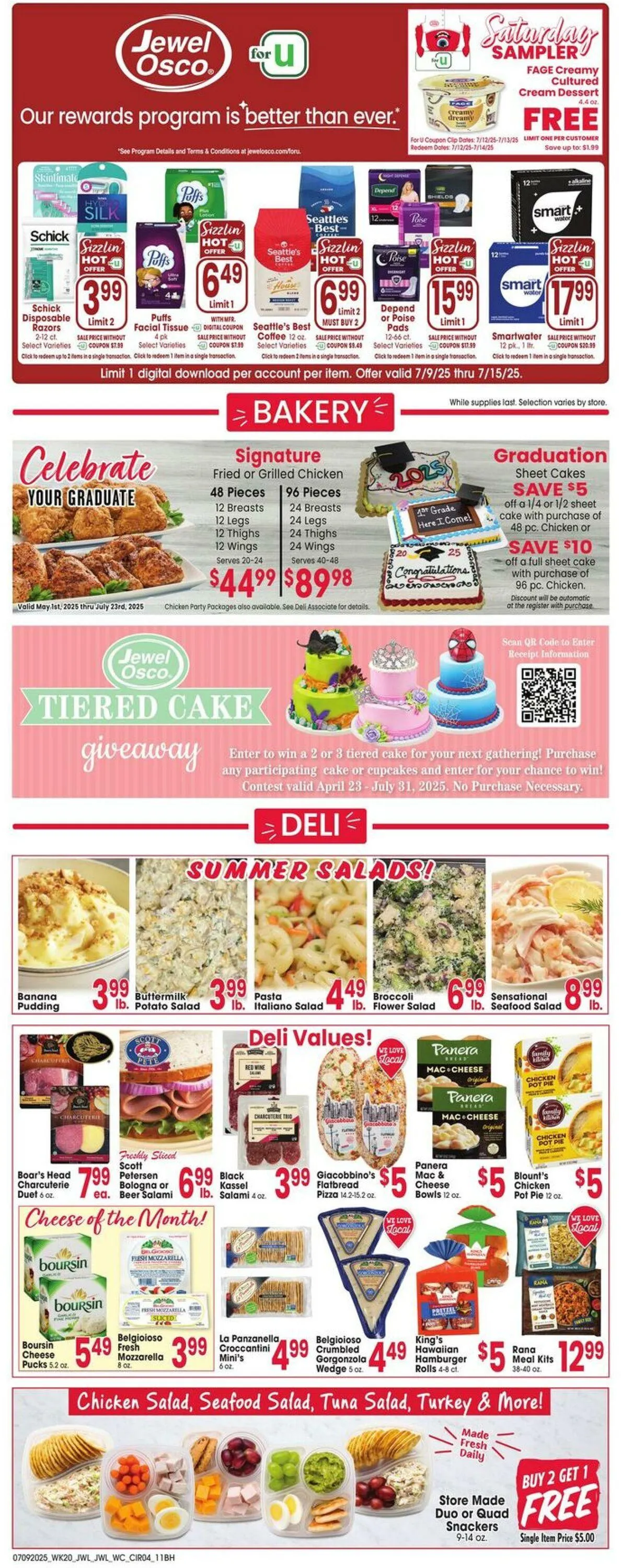 Weekly ad Jewel Osco Current weekly ad from July 9 to July 15 2025 - Page 4