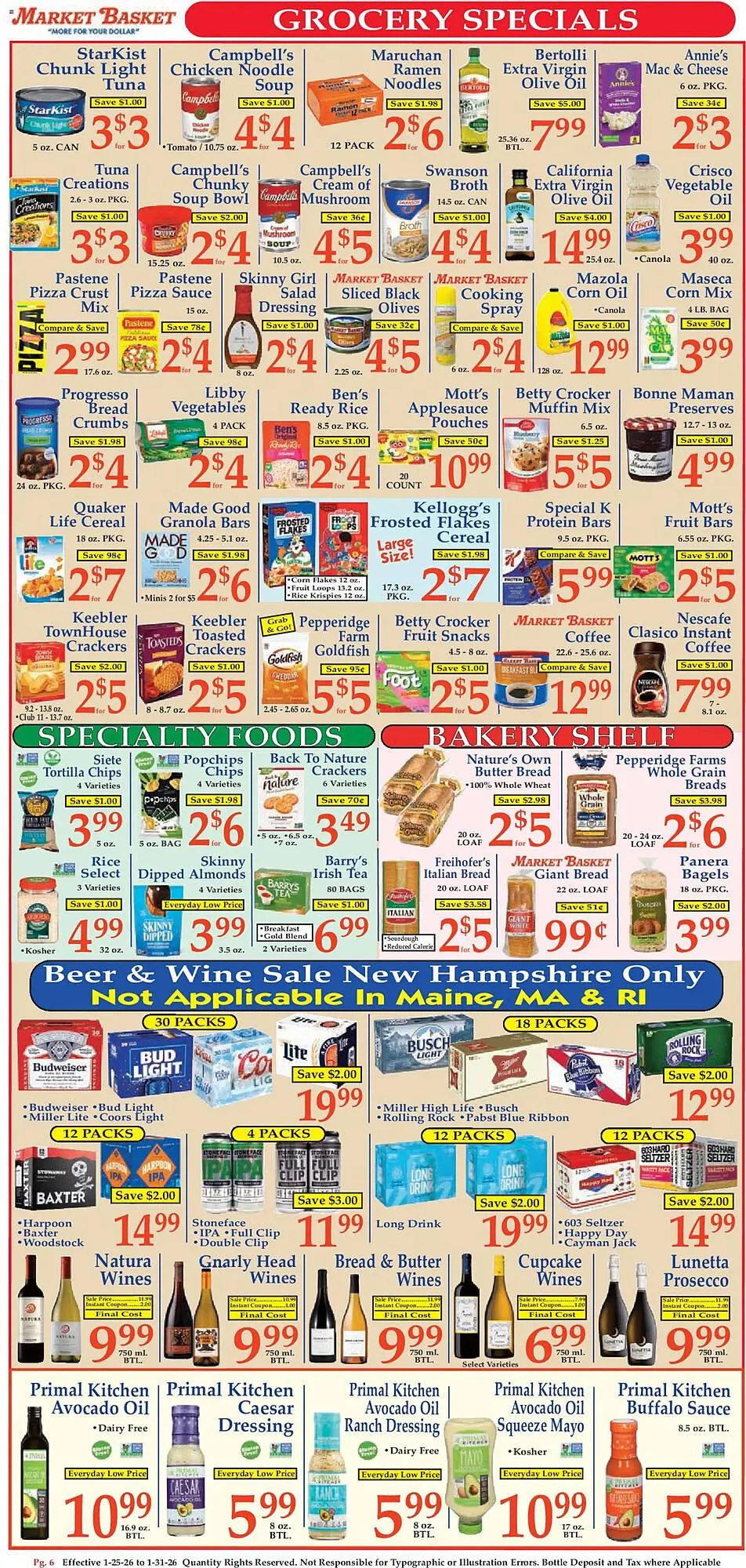 Weekly ad Market Basket weekly ad from January 25 to February 1 2026 - Page 6