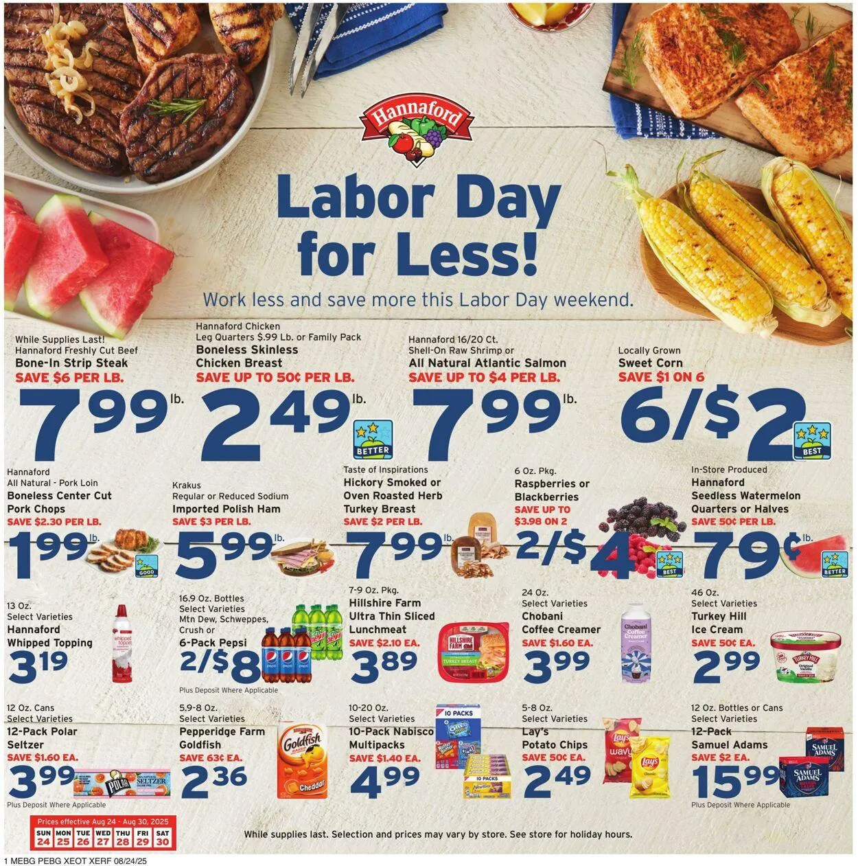 Hannaford Current weekly ad - 1