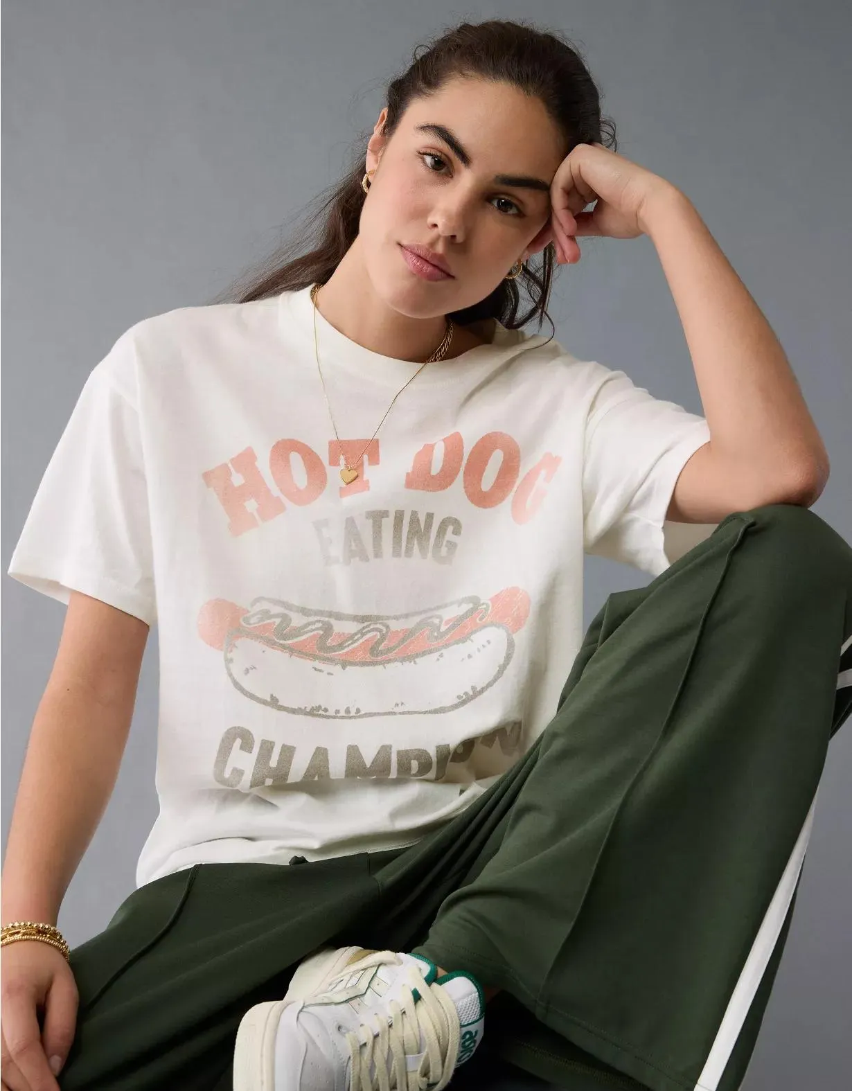AE Oversized Americana Graphic T-Shirt