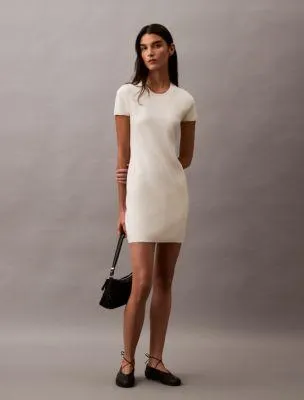 Tech Knit Mini Dress
