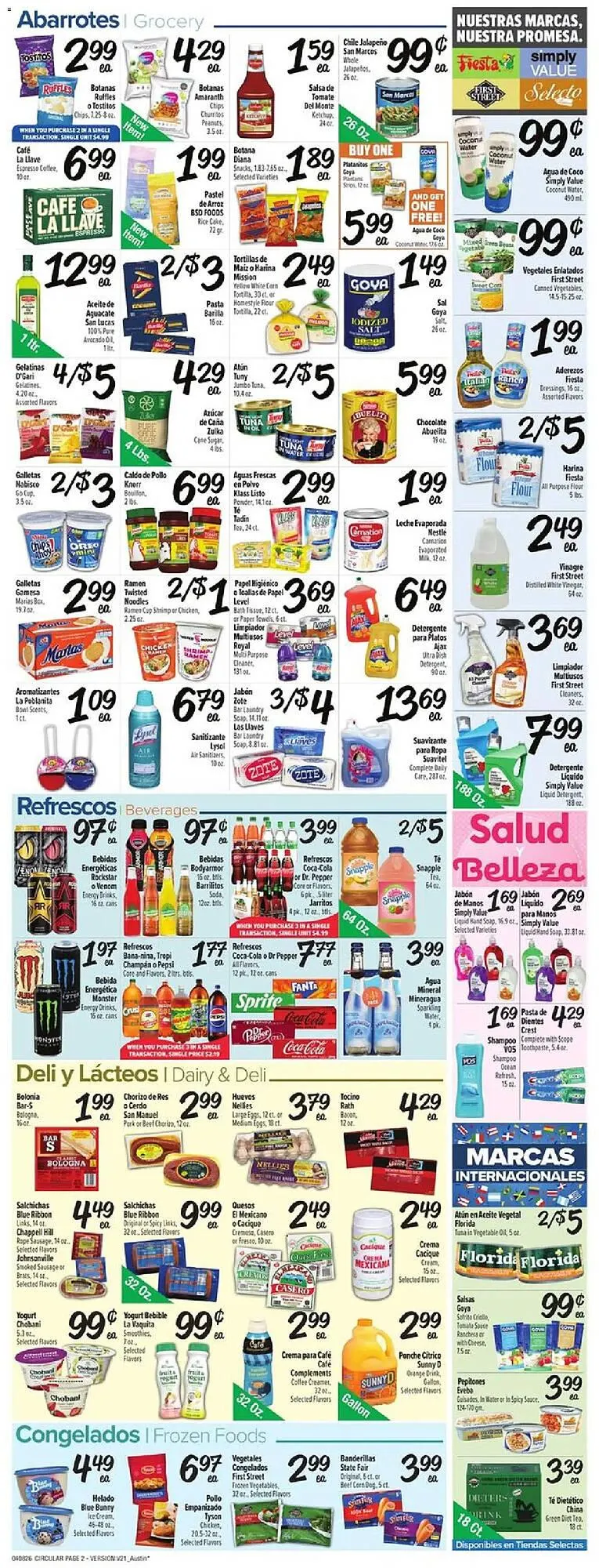 Weekly ad Fiesta Mart weekly ad from April 8 to April 14 2026 - Page 2