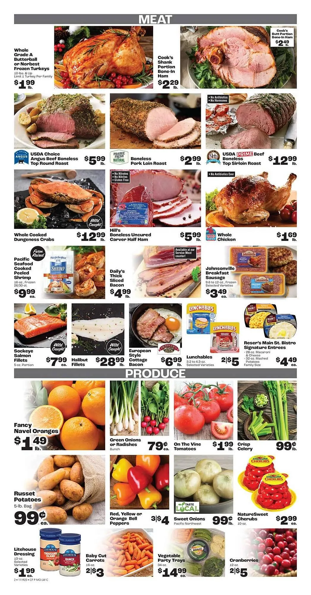 Weekly ad Rosauers weekly ad from November 19 to November 27 2025 - Page 2