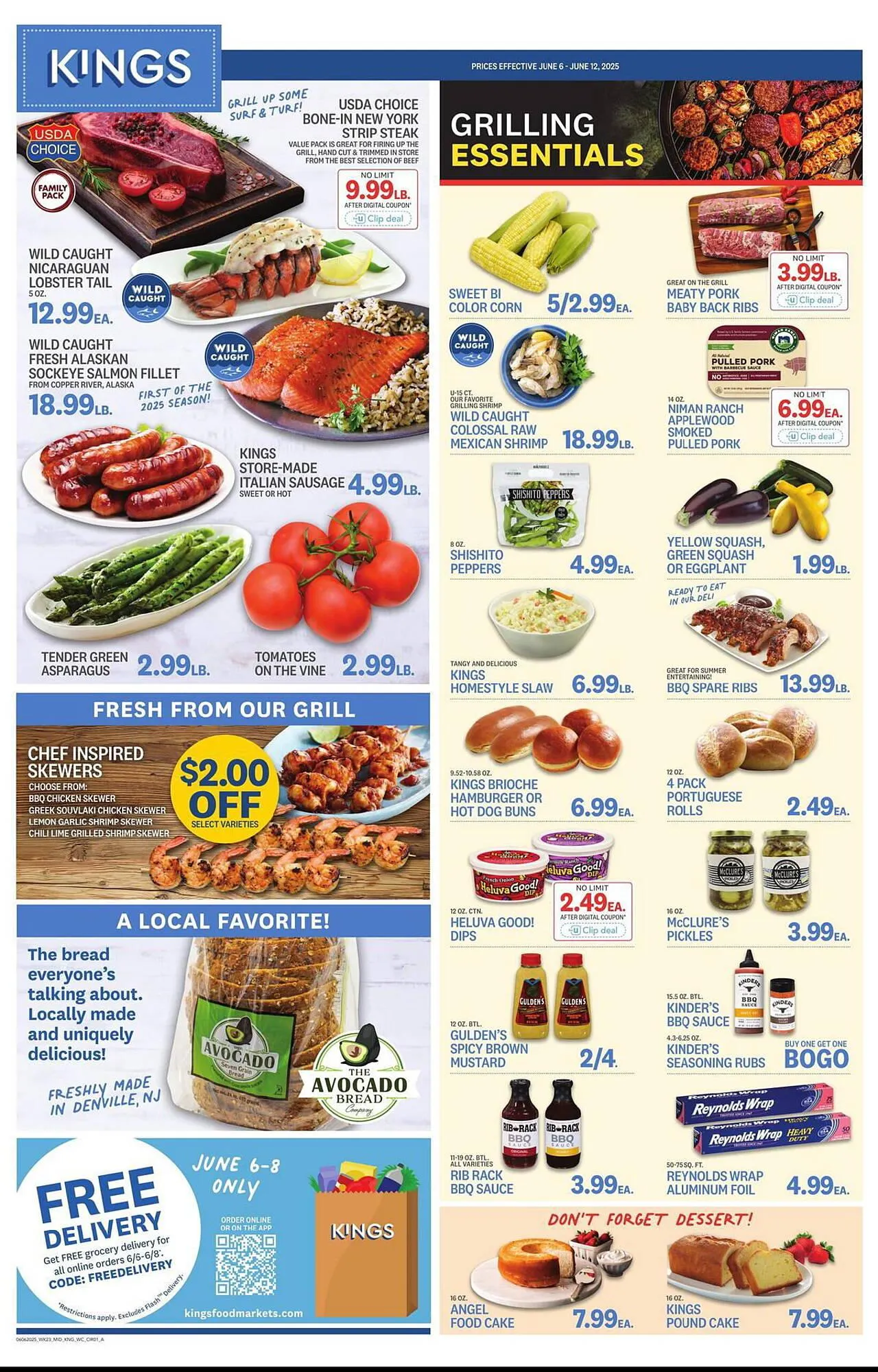 Weekly ad Kings Food Markets Weekly Ad from June 6 to June 12 2025 - Page 1