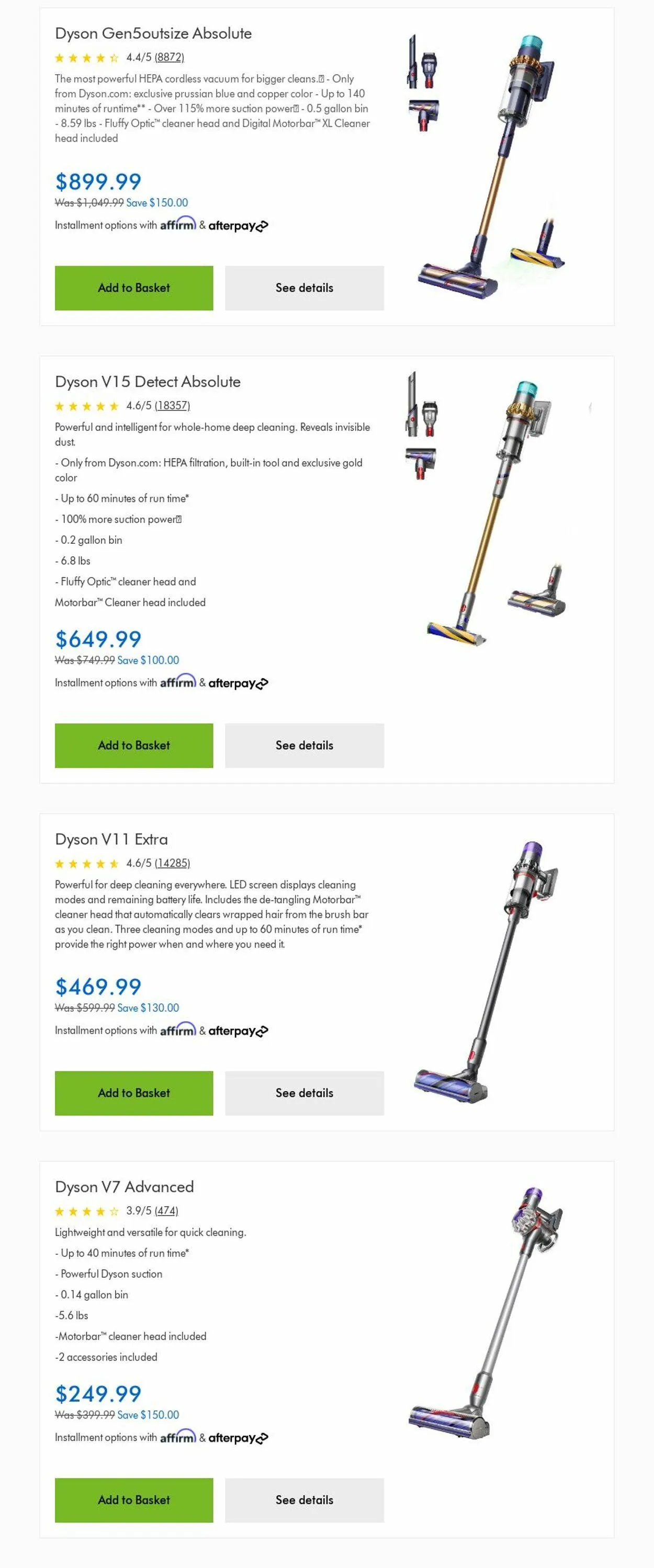 Weekly ad Dyson from February 1 to February 28 2025 - Page 3