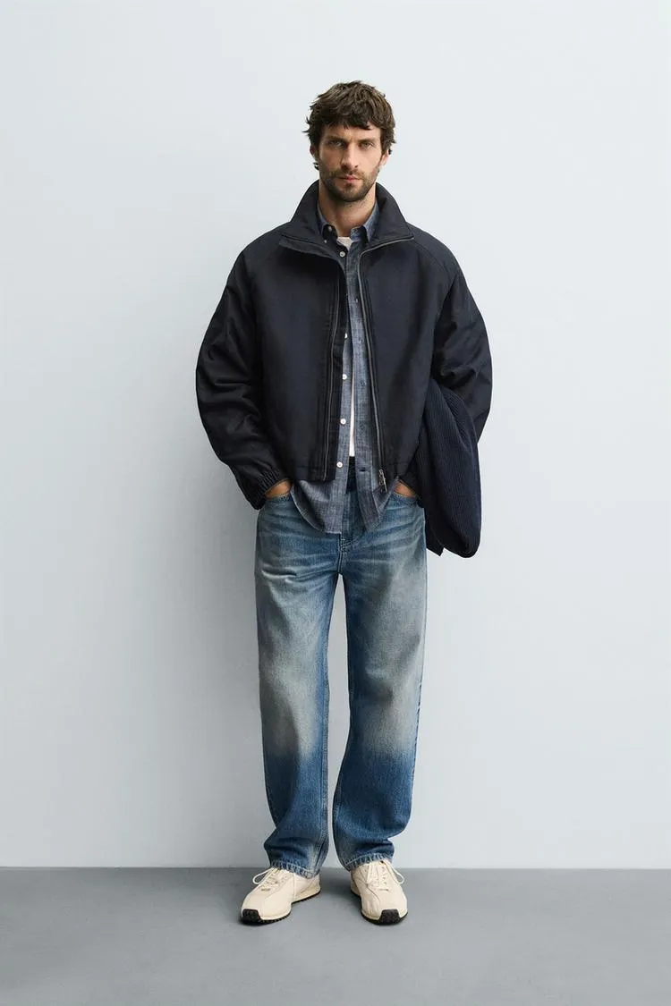 CROPPED FIT PUFFER JACKET