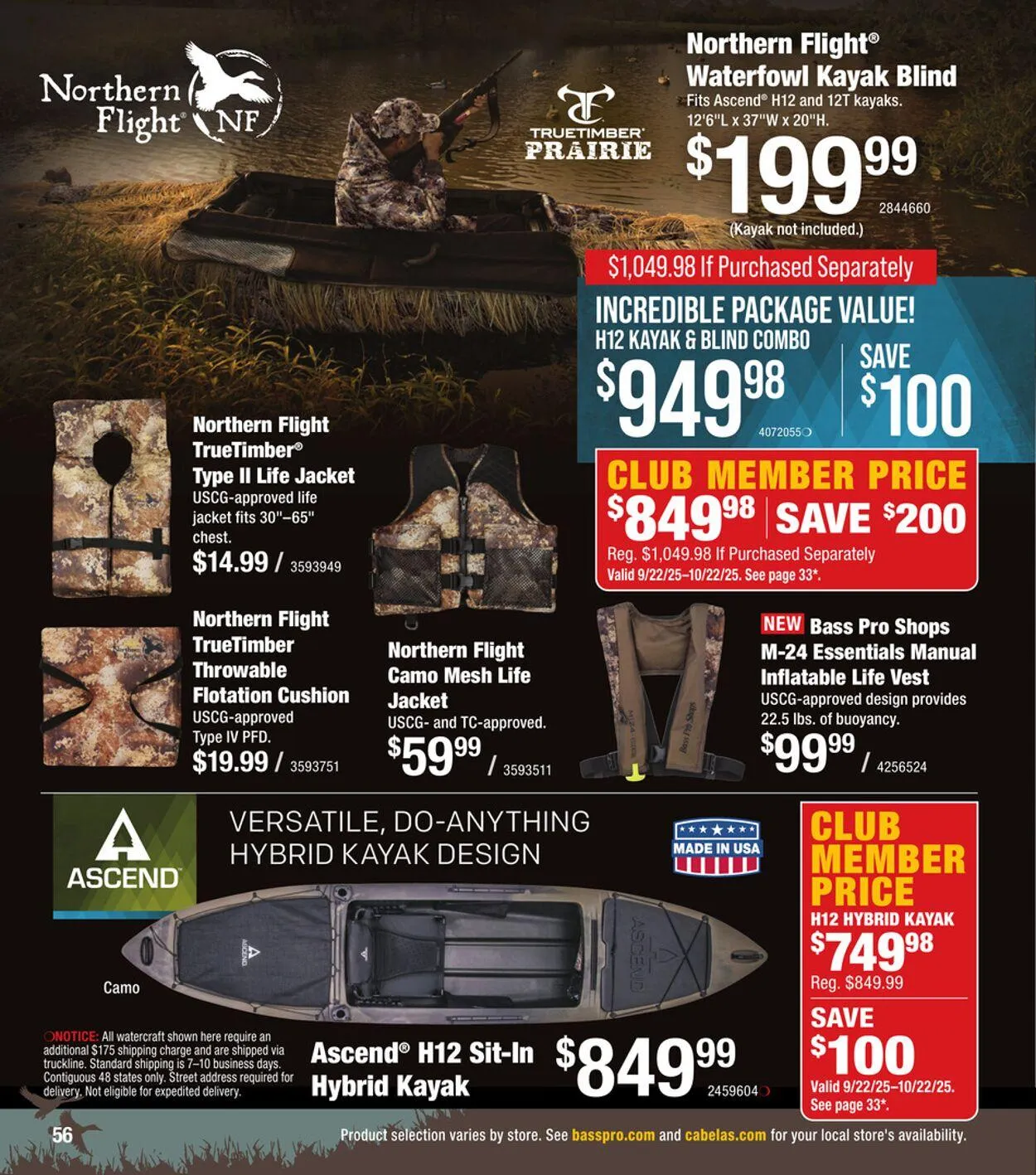 Weekly ad Bass Pro Current weekly ad from October 1 to October 15 2025 - Page 56