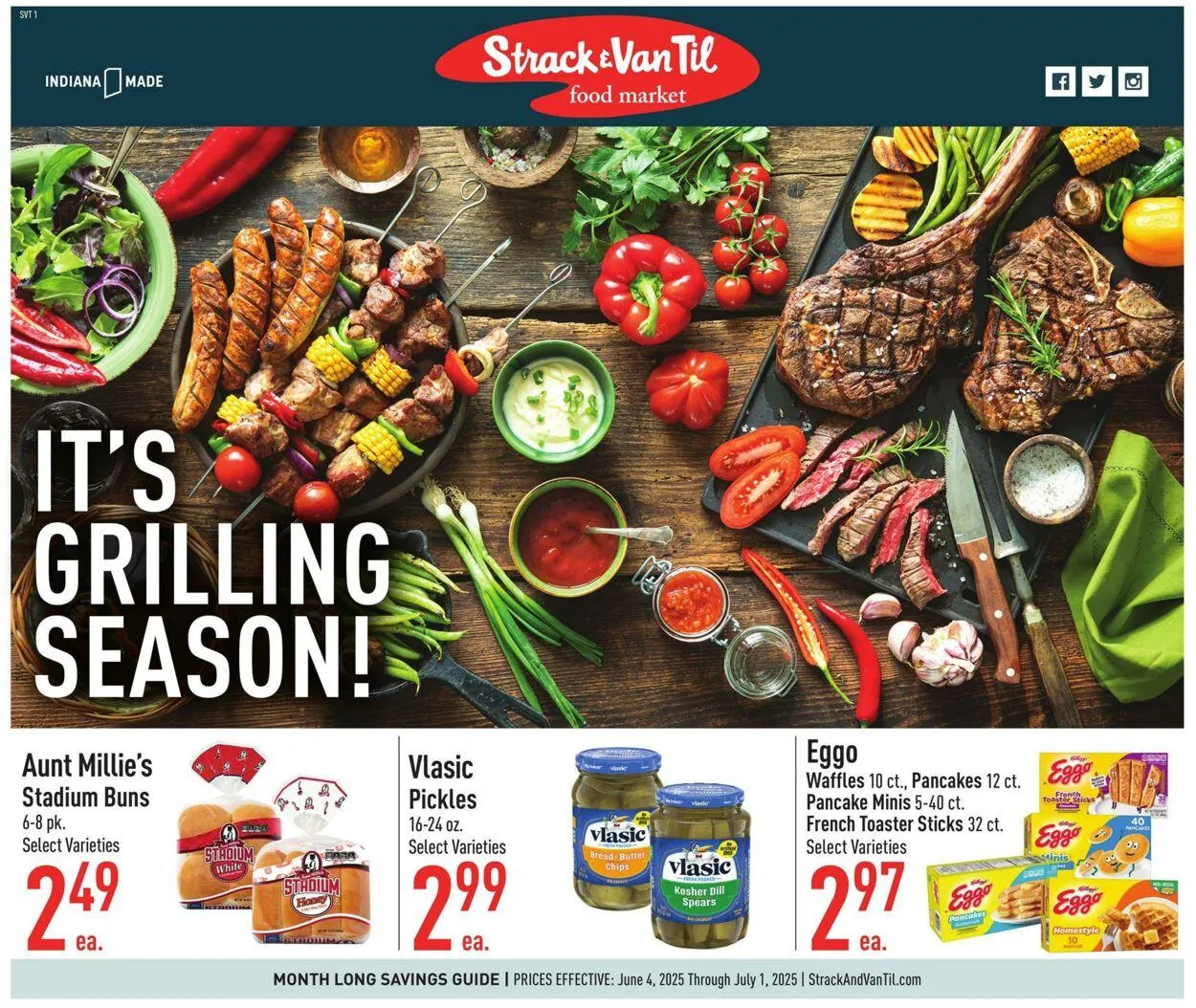 Catálogo de Strack & Van Til Current weekly ad 4 de junio al 2 de julio 2025 - Página 1