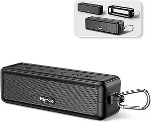 Raymate Bluetooth Speakers, HiFi Stereo Sound with DSP, 30W IPX7 Waterproof Speaker Wireless Bluetooth-V5.0, 1000mins Playtime, Portable Speaker for Home, Outdoor, Party