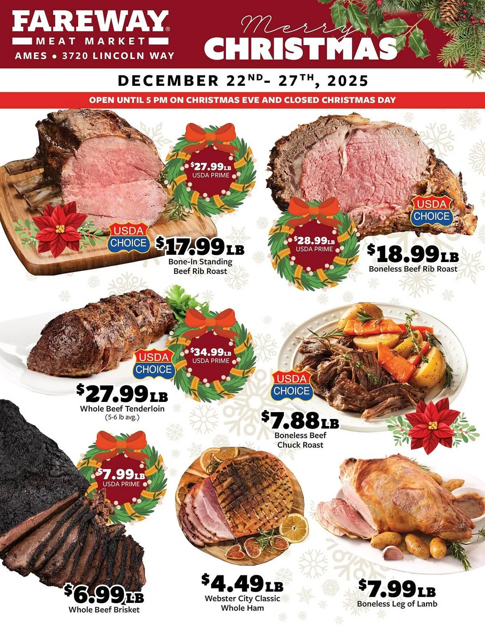 Weekly ad Fareway weekly ad from December 22 to December 27 2025 - Page 1