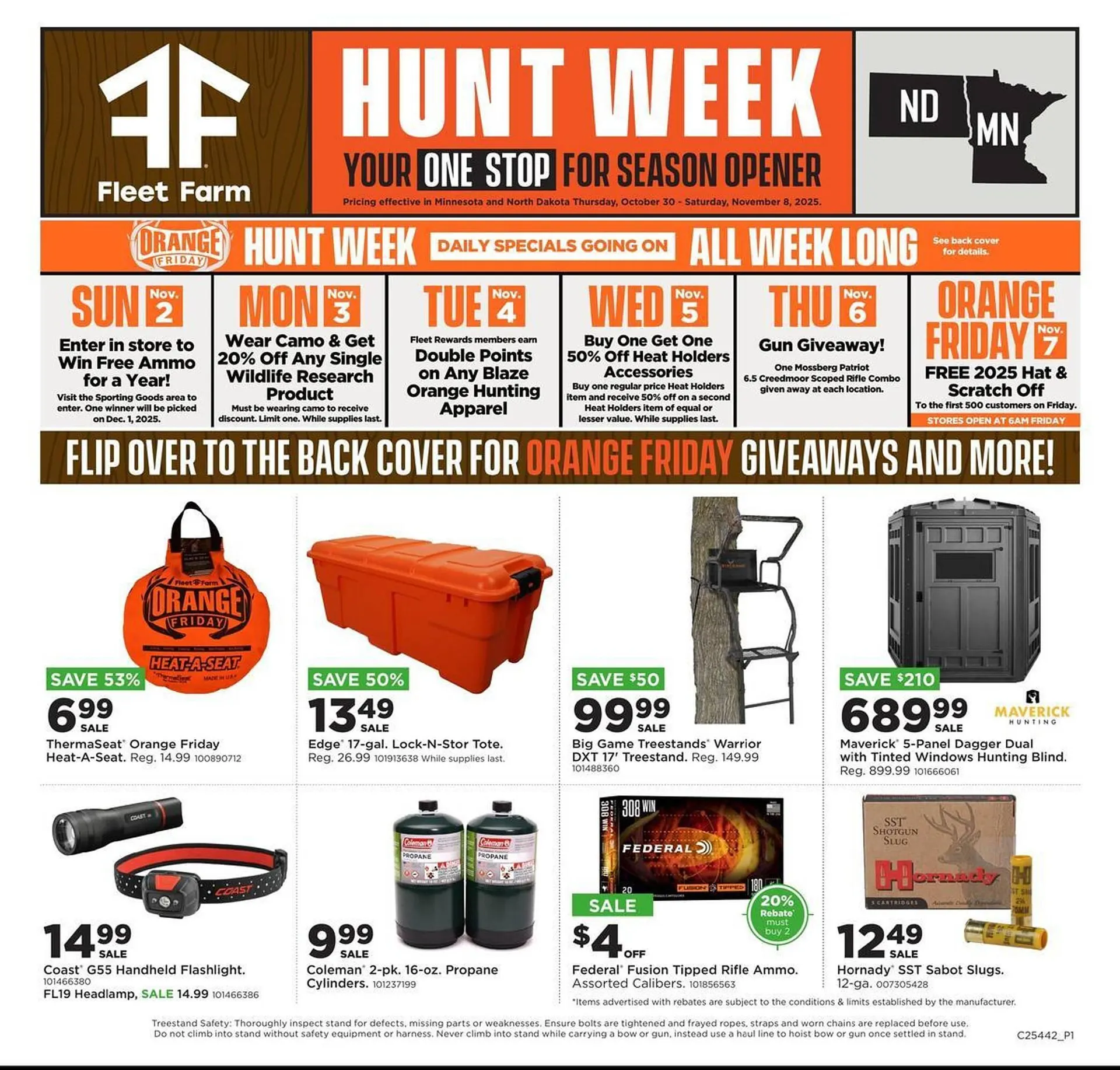 Weekly ad Fleet Farm weekly ad from October 30 to November 8 2025 - Page 1