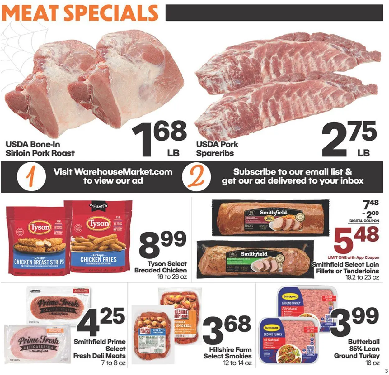 Weekly ad Warehouse Market from October 22 to October 28 2025 - Page 3