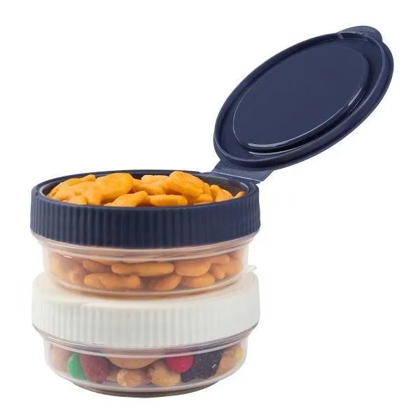 Progressive Snaplock Snack Containers Pkg/2