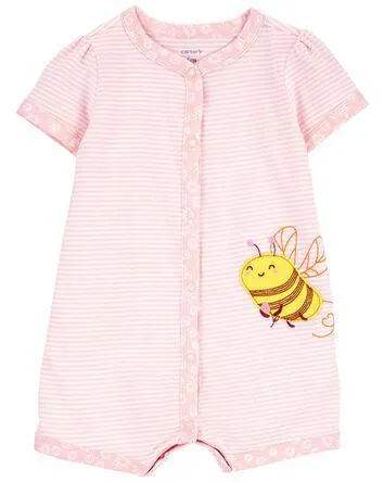 Baby Bee Snap-Up Romper