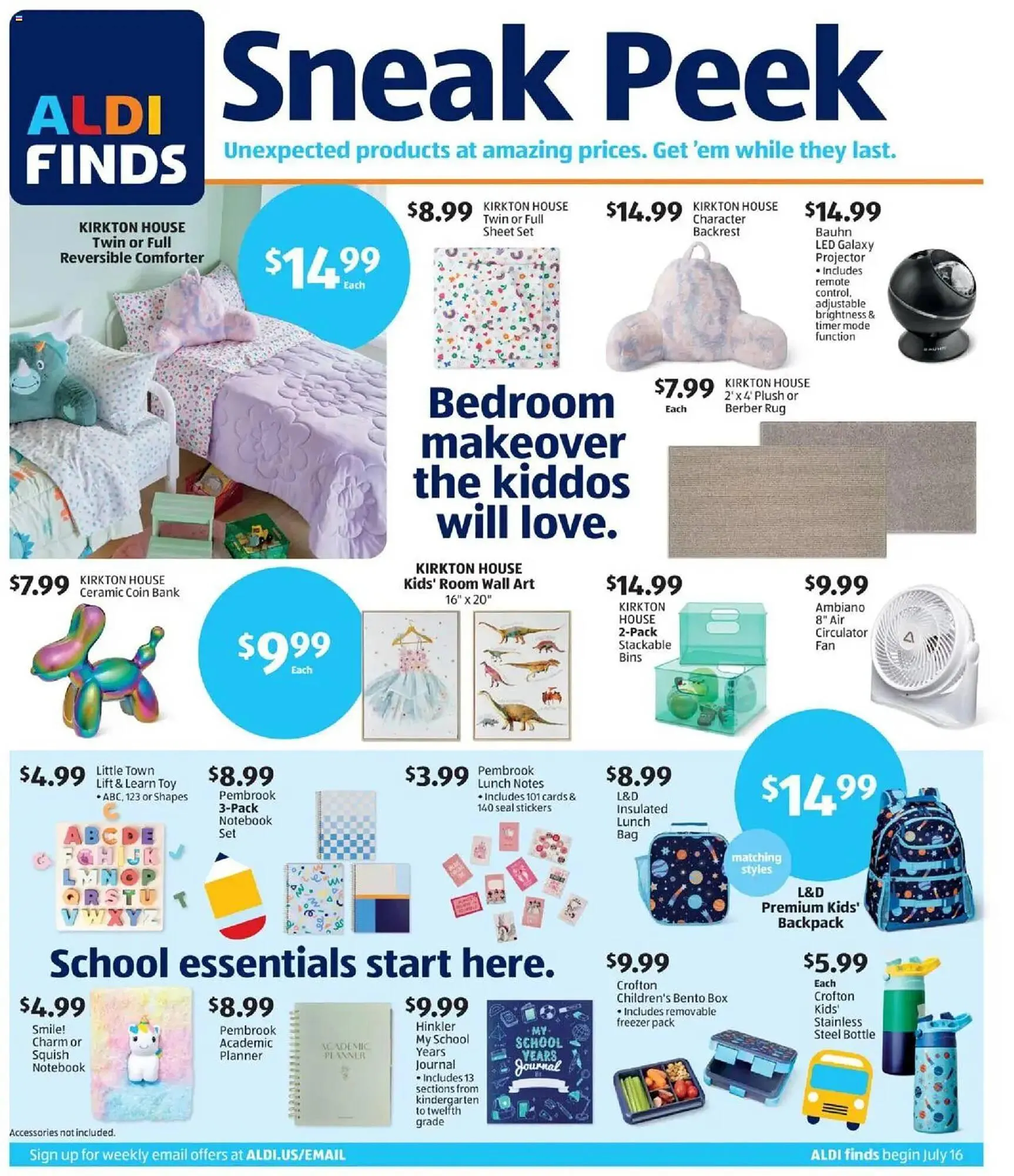 Weekly ad Aldi Weekly Ad from July 16 to July 23 2025 - Page 1