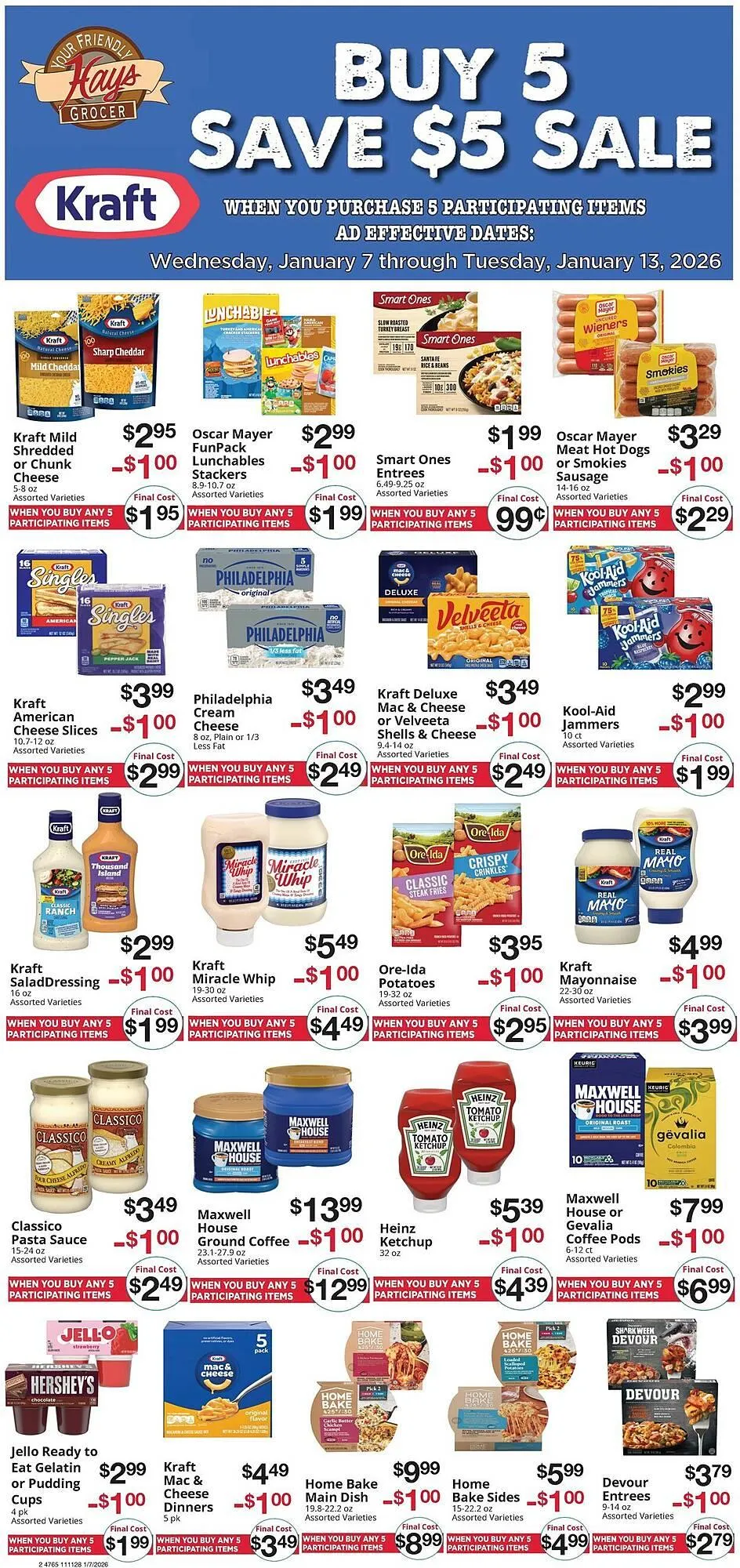 Weekly ad Hays Supermarket weekly ad from January 7 to January 13 2026 - Page 3