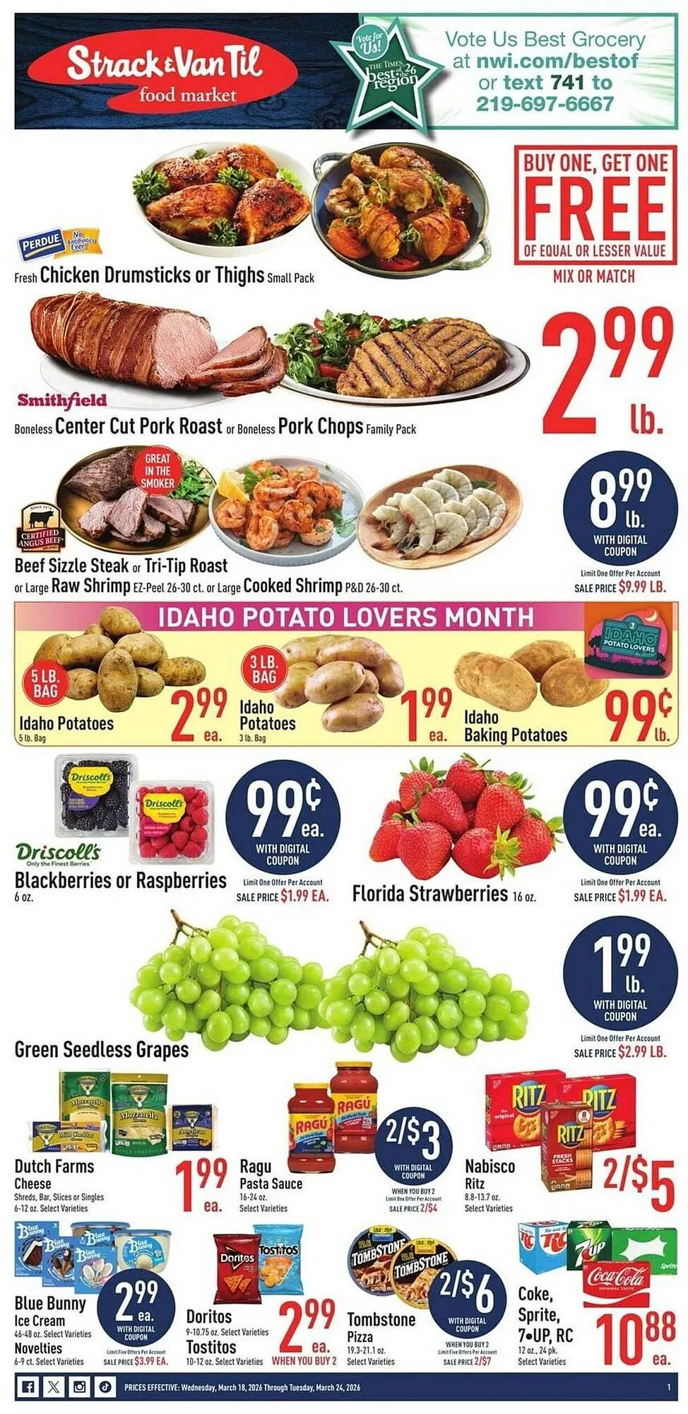 Weekly ad Strack & Van Til weekly ad from March 18 to March 24 2026 - Page 1