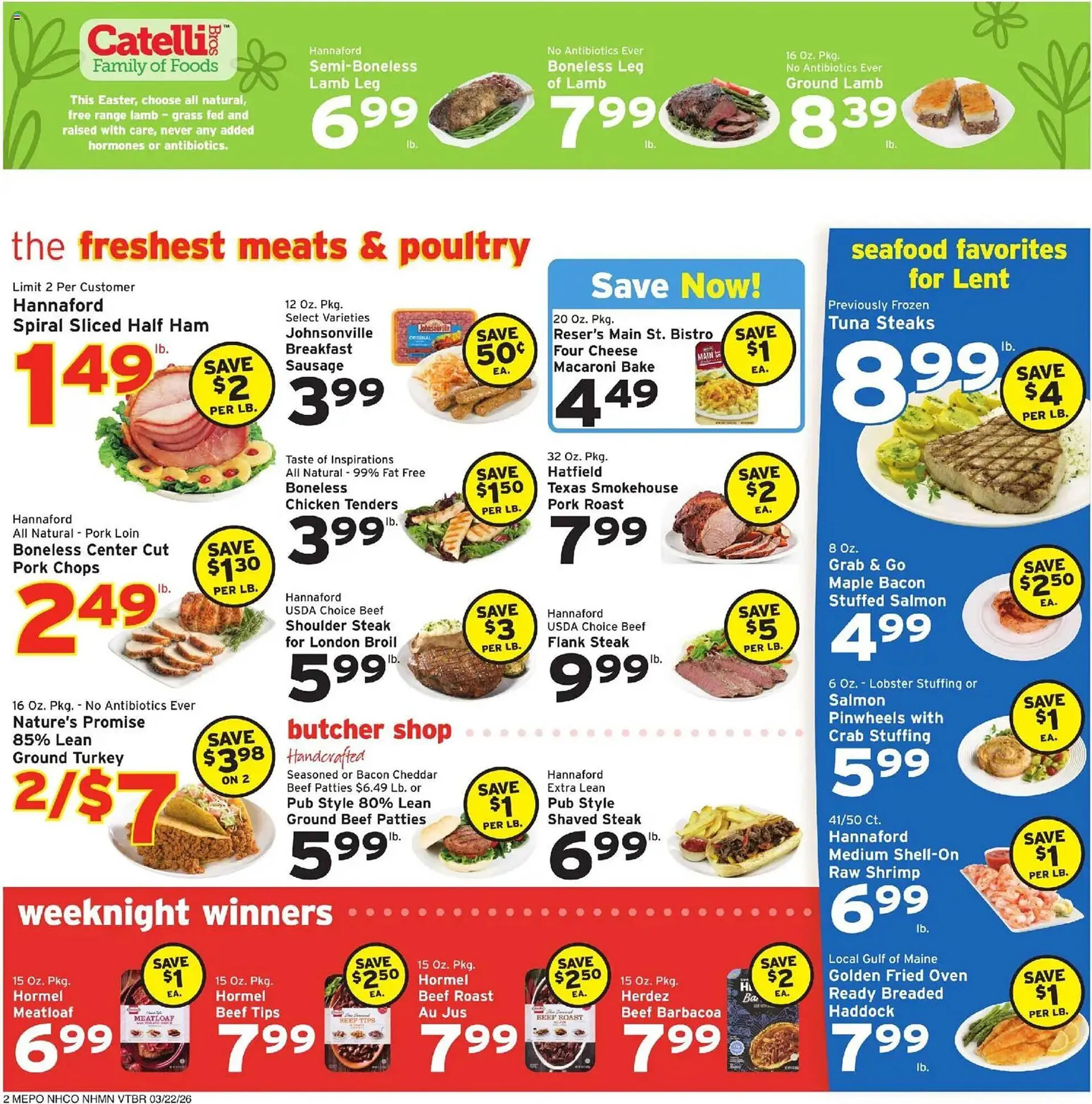 Weekly ad Hannaford flyer from March 22 to March 28 2026 - Page 2