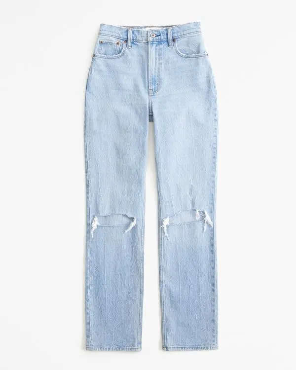 Curve Love Ultra High Rise 90s Straight Jean