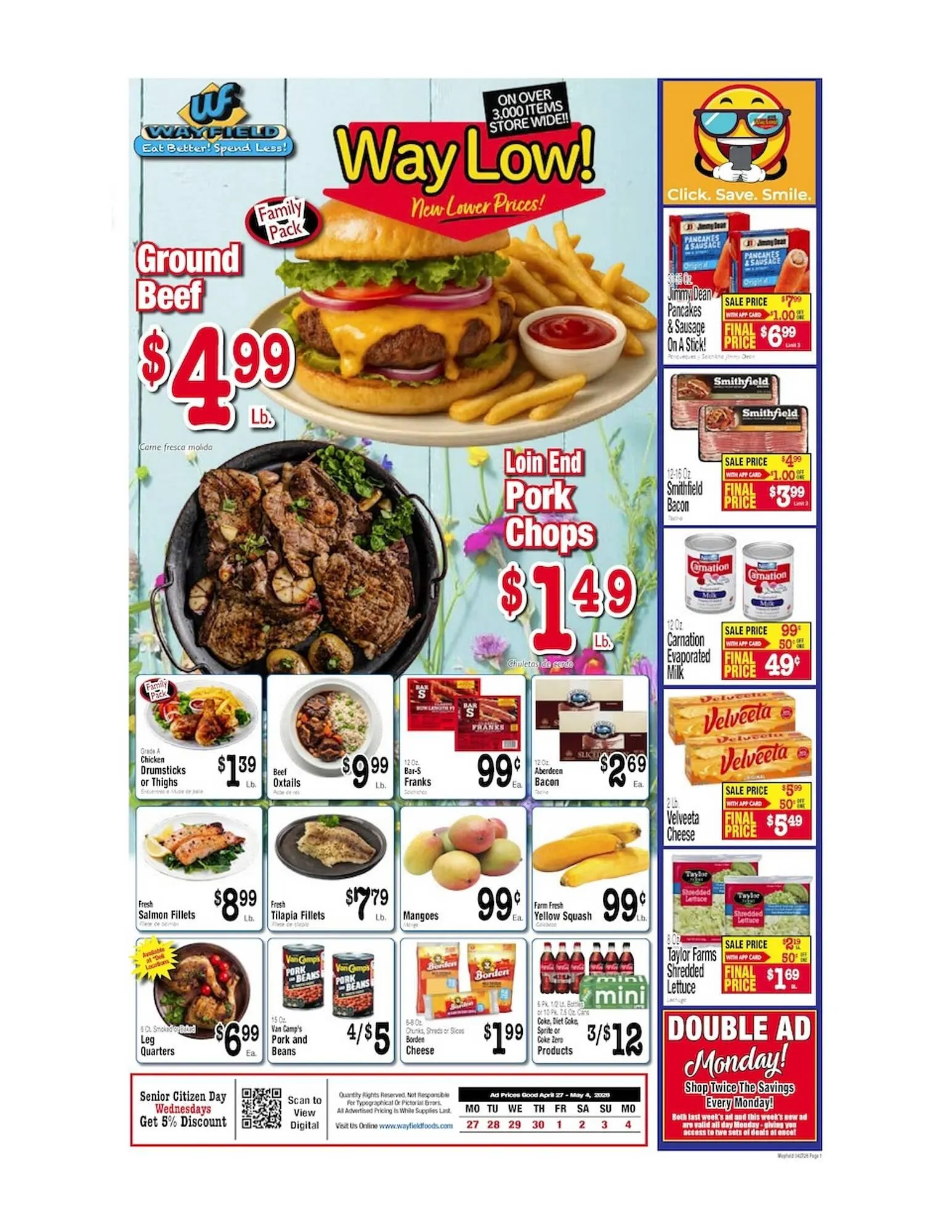 Weekly ad Wayfield weekly ad from April 27 to May 4 2026 - Page 1
