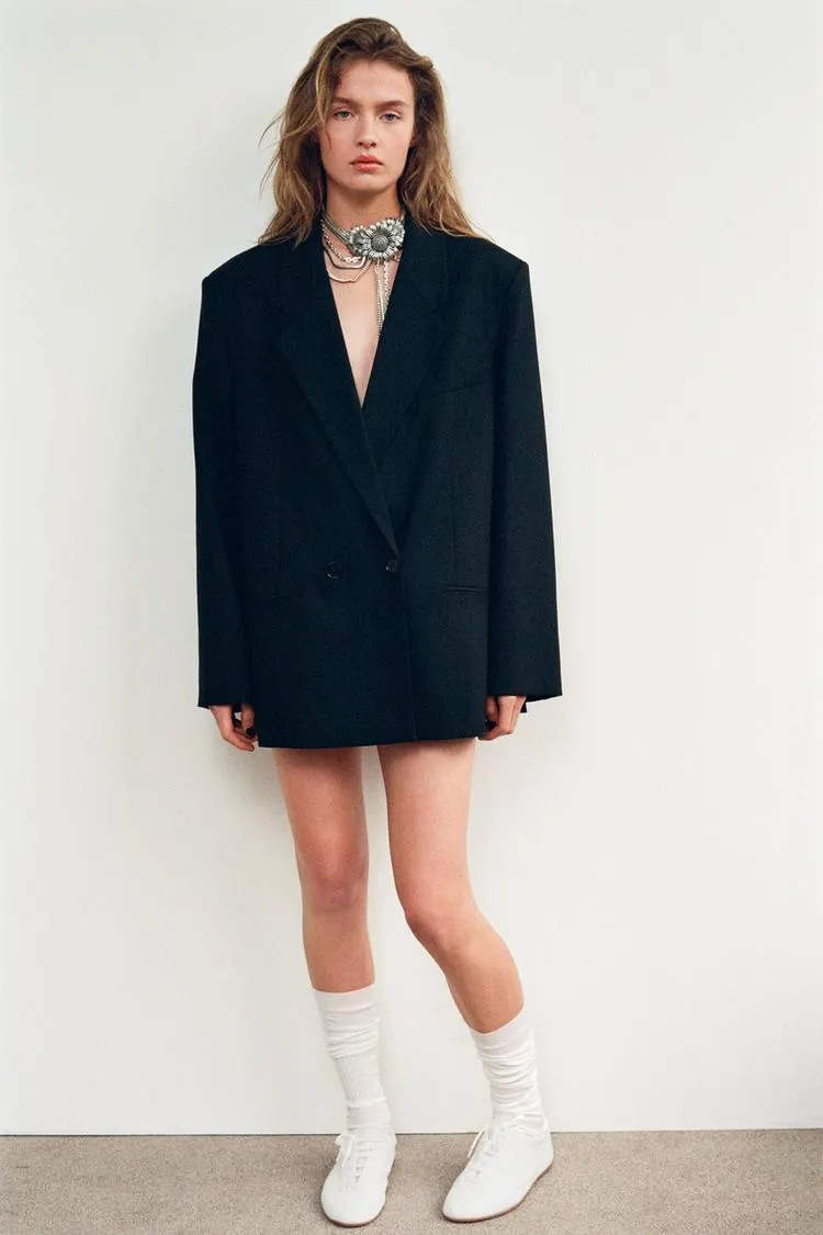 BLAZER OVERSIZE A DOPPIOPETTO
