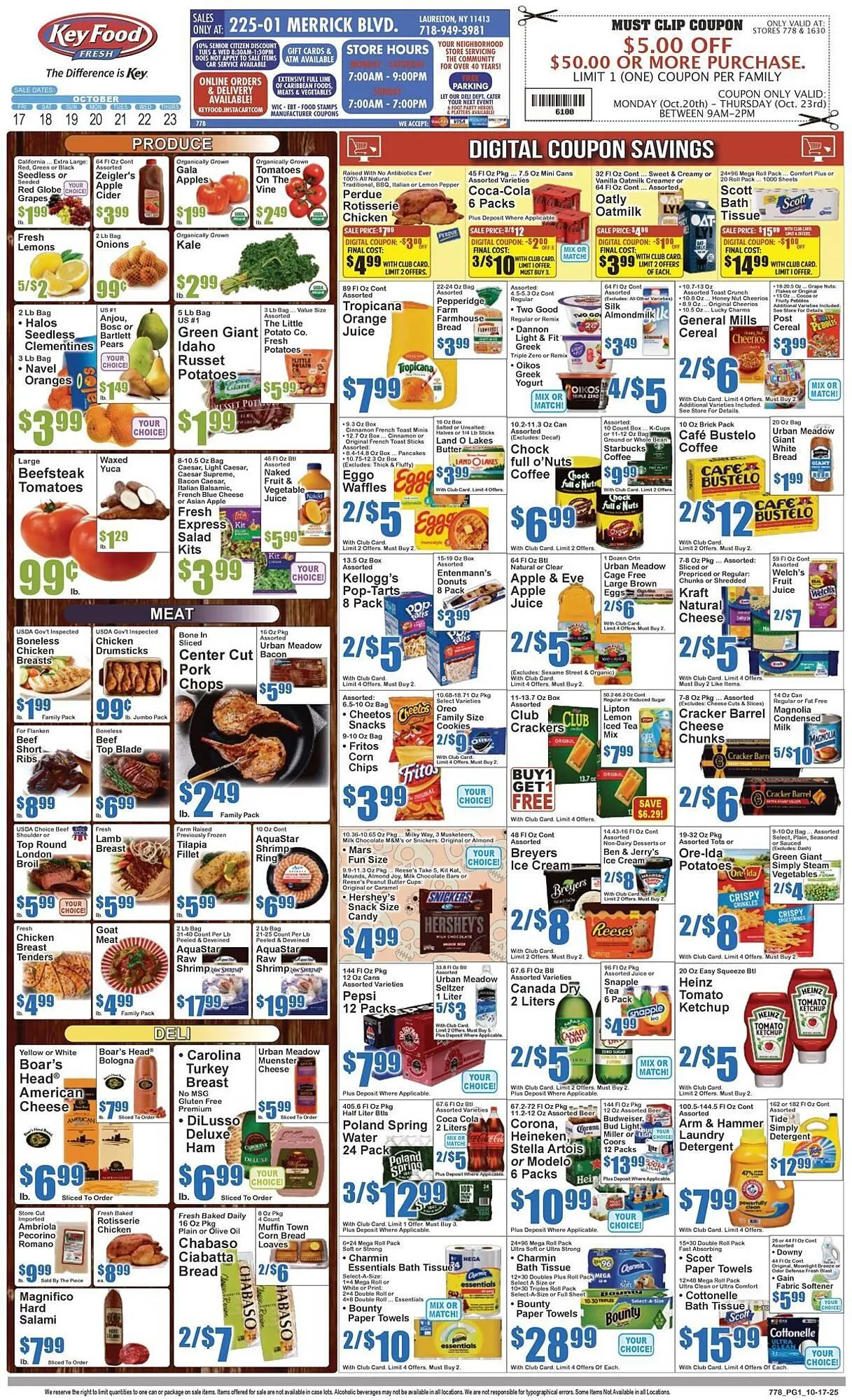 Key Food circular - 1